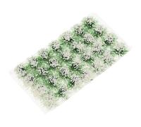 Mipcase 1 scatola Miniatura Vegetazione Modellata Fiore Finto e Prato Simulato per Decorazione Scenica Casa in Miniatura Foglie Naturali Artigianali per Diorami Giardini Fatati e Modelli