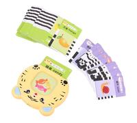 Mipcase 1 set Carte Educative per Interattivo Apprendimento Precoce Sicuro Stimola e Pronuncia per Giochi Gruppo e Relazione Genitore