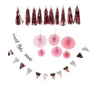 Mipcase 1 Set di Decorazioni per Matrimoni Striscioni Romantici per Feste Decorazioni per Feste per Donne Decorazioni per Feste di Compleanno Decorazioni di Compleanno per Ragazze