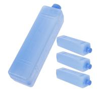 Mipcase 1 Set Sacca Per Ghiaccio in Cristallo Di Ghiaccio Riutilizzabile Custodia Condizionatore Congelare Isolato Refrigeratore Per Il Pranzo Con Ghiaccio Aria Blu 4 Pezzi