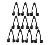 Mipcase 10 pezzi Clip Fissaggio e Paraurti Clip Ricambio Resistente e Stabile Kit Fermagli per Pannelli Porte e Paraurti Compatibile per Varie Marche
