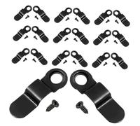 Mipcase 100 Pezzi Clip in Ferro per Cornici Foto Bottoni di Rotazione Resistenti e Durevoli Accessori per Sostituzione Cornici Fissaggio Stabile per Immagini di Piccole Dimensioni