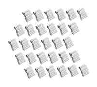 Mipcase 100 pezzi Clip per Pannelli in Inossidabile Morsetti Resistenti per Gestione Fotovoltaici Facili da Installare Moduli Balcone