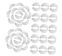 Mipcase 100pezzi Eyeshadow Eyeliner Stencils Per Estensioni Ciglia Patch Gel Per Make-up Adesivi Sottocchio Per Bellezza e Salone Strumenti Di Trucco Facili Da Usare