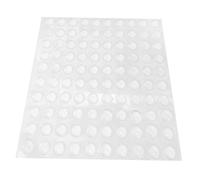 Mipcase 100pezzi Supporti Bassi Trasparenti Per Mobili Paracolpi Per Mobili e Adesivi Puntini Antiurto Per Tende Basse Piccoli Paracolpi Protettivi Per Superfici