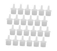 Mipcase 100pezzi Tappi Sostitutivi Per Bottiglie Di Colla Per Estensioni Ciglia Per Colla Per Ciglia Compatibile Con Diverse Forme Di Flusso Per Uso Professionale e Domestico