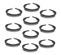 Mipcase 10pezzi Cinturino Per Capelli Pettine Denti Accessori Per Capelli Antiscivolo Leggero e Facile Da Usare Mantiene i in Ordine Adatto Per Uomini Donne Ragazzi e Ragazze