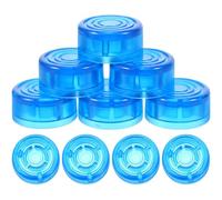 Mipcase 10pezzi Copri-piedino Per Effetti Per Chitarra Tappi Di Protezione in Plastica Per Piedini Di Chitarra Di Accessori Di Ricambio Per Pedali Per