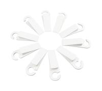 Mipcase 10pezzi Fermaporta per Pavimento in TPR Cuneo per Porta per Casa e Ufficio Senza Forature Protezione per Ragazza e Porte Che Sbattono