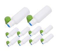 Mipcase 10pezzi Flaconi Applicatori con Testa in Spugna Vuoti da Dispenser di Liquidi Ricaricabili in Plastica con Tappo di Perdite Multiuso per Cosmetici Medicinali o Uso in Laboratorio