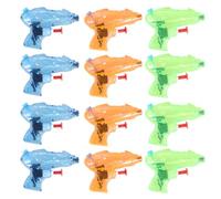 Mipcase 12 pezzi di spara-acqua per bambini: mini giocattoli creativi per bambini, ideali per il divertimento estivo in piscina e in spiaggia. Piccolo tubo per immergere l'acqua