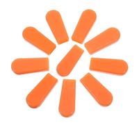 Mipcase 12 pezzi Vending Machine Artiglio Sleeve in Gomma Arancione per Riparazione Macchina Artigli Accessori Resistenti Antiscivolo Migliora Presa e Efficienza