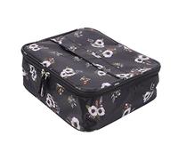 Mipcase 1pezzi Borsa Make-up Da Viaggio Mini Pochette Cosmetica Portatile Design Elegante Per Organizzare Cosmetici e Accessori Durante Trasporti