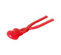 Mipcase 1pezzi Palla Di Neve in Forma Di Cuore Strumenti Creativi Per Giochi Invernali Pinze Per Ragazzo Ragazza Ragazza Giocattoli Per Neve All Aperto