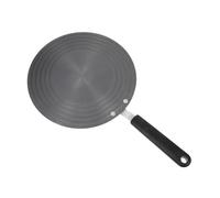 Mipcase 1pezzi Vassoio di Scongelamento Antiscivolo Utile Adattatore per Pentole con Manico Staccabile Piastra di Riscaldamento Rapido Rotonda Compatibile con Pentole Smaltate in Inox