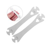 Mipcase 2 Chiavi Tiraraggi per Bici in Resistente Regolazione Precisa Tensione per Riparazione Ruote Mountain Bike Strumento Portatile per Ciclisti