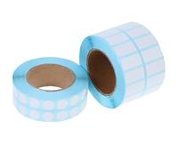 Mipcase 2 Etichette Vuote per Arte con Diamante Rotonde e Rettangolari Adesivi Fai da Te per Progetti Crafting e Organizzazione per Etichettare Colori e Souvenir