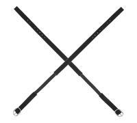 Mipcase 2 paia Cinturini Elastici Regolabili per Tacchi Elevati con Fibbie U Lacci Antiscivolo e Comfort per Scarpe Femminili Adatti Varie Forme del Piede per Stabilità e Uso Facile