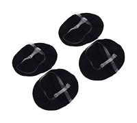Mipcase 2 Paia di Cuscinetti Ascellari Resistenti All'usura in Poliestere Assorbi Sudore e Mantieni Asciutto per Donna, Comodi e Invisibili, per Camicette e Abiti