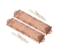 Mipcase 2 Pezzi di Pergamena Sacra per Cancello Decorazione per La Casa Decorazione Ebraica Mezuzah Ebraica per Porta Retro Scrittura Mezuzah Preghiera Decorazione Mezuzah