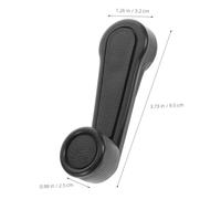 Mipcase 2 pezzi Maniglia Alzacristallo Auto Resistente Sostituzione Maniglia Finestra Manuale Anteriore e Posteriore Facile Installazione e Funzionamento Fluido per Alzavetro Auto