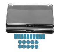 Mipcase 2 Pezzi Palette Vuote in Resistente per Ombretti Blush Contouring e Illuminante Compatte e Leggere per Viaggi e Organizzazione Cosmetici