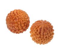 Mipcase 2 pezzi Palline per Terapia Manuale in Legno Sfere per Esercizi Manuali e Rilascio Stress Palle Fitness in Legno Lisce e Resistenti per Stimolare Muscoli e Punti di Agopressione