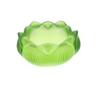 Mipcase 2 Pezzi Portacandele in Vetro Forma Fiore Supporti Candele per Consacrazione Religiosa Contenitori Eleganti e Resistenti per Decorazioni da