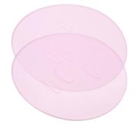 Mipcase 2 Pezzi Stampo per Maschera Viso Riutilizzabile in Silicone Design a Fissaggio Saldo, Strumento Portatile per Make-up e Cura della Pelle, per Uso Skincare e Trucco