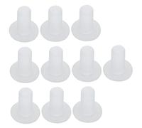 Mipcase 2 Set Ciuccio Di Capra Pecora Tettarella Mangiatoia Per Polli Biberon Ciuccio Per Bottiglie Di Latte Di Pecora Da Bere Al Latte Di Agnello Gel Di Silice 10 Pezzi * 2