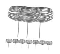 Mipcase 20 pezzi Cestini Fertilizzante per Bonsai Acciaio Inossidabile Contenitori Resistenti per Giardino Esterno Strumento Pratico per Nutrizione Piante e Fertilizzazione Controllata