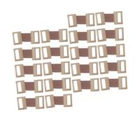 Mipcase 20 pezzi Clip Fissaggio Bende Elastiche in Alluminio Fibbie Elastiche Regolabili per Medicazioni e Primo Resistenti e Facili da Usare