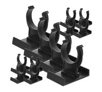 Mipcase 20 Pezzi Clip Per Zoccolo in Plastica Per Gambe Da Cucina Morsetti Per Battiscopa Regolabili Fissaggi Antiscivolo Per Armadi e Mobili