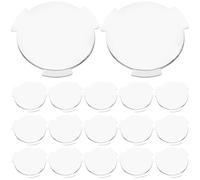Mipcase 20 pezzi Lenti VR Biconvesse con Alette per Occhiali e Maschere di Realtà Virtuale Ricambio per Smartphone e Console Blocca la Luce per Esperienza Visiva Migliorata