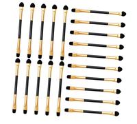 Mipcase 20 pezzi Pennelli Occhi Doppia Punta Kit Pennelli Sfumare Ombretti Compatto e Portatile per Donne Strumenti Precisi per Evidenziare Sfocare e Riempire Make Up Occhi