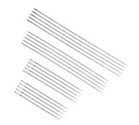 Mipcase 20pezzi Aghi per Rammendo per Lana Aghi Fai da Te in Metallo per Cucito Cruna Grande per Rammendo Strumenti per Maglia e Uncinetto