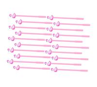 Mipcase 20pezzi Penne Gel Fenicottero Penna Gel Ricarica Penna Punta Fine Per Ragazzo Ragazza Regalo Per Scuola e Casa Resistente e Facile Da Usare