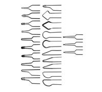 Mipcase 23 Punte per Pirografia ad Alta Impedenza in Lega Nichel-Cromo Punta Filo per Macchina Pirografica 30-50W Set Multifunzione per Incisione Legno e Artigianato Professionale