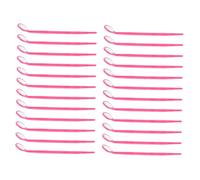 Mipcase 24 pezzi Specchietto Usa e Getta con per Ispezione Orale Leggeri e Pratici per Dentisti Personale Antiscivolo e Portatile per Uso