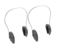 Mipcase 2pezzi Copri Orecchie Per Tinta Impermeabili in Silicone Protezione Orecchie Per Parrucchieri Uso Professionale e Domestico Paraorecchie Resistenti e Facili Da Indossare Stile Casu