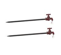 Mipcase 2pezzi Forcine in Legno Cinese Stile Vintage Design Rubinetto Due Bacchette Per Capelli Acconciature Raccolte Accessori Per Forcine Retro