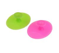 Mipcase 2pezzi Spazzola Per Pulizia Viso Silicone Di Spazzole Per Detersione Facciale Verde Piccolo Rosa Piccolo Adatta Tutti Tipi Di Design e Non Abrasivo Facile Da Usare e Maneggiare