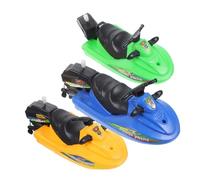 Mipcase 3 Giocattoli da Bagno per Barchette Molla in Sicura Galleggianti per Vasca e Piscina Leggere e per