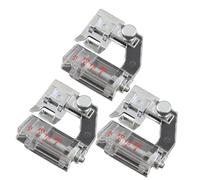 Mipcase 3 Pezzi Piedino Premistoffa Regolabile per Macchina da Cucire Domestica Orlo Accessorio Cucitrice Tessuti per Progetti con Tessuti Leggeri