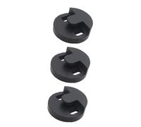 Mipcase 3 Pezzi Sordina Violoncello in Gomma Nera Silenziatore Rotondo Tourte per Pratica Silenziosa Riduttore Volume per Esercizi in Appartamento Accessorio Cellista Facile da Installare