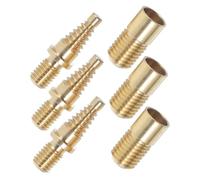 Mipcase 3 Set Viti Estensione Biliardo in Rame Connessione Torre per Stabilità e Precisione Accessori per Riparazione Stecche Biliardo e Snooker