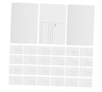 Mipcase 30 Fogli Acquerello Biglietti Postali Vuoti Assorbenti Carta Cotone per Pittura Inviti Fai da Te e Adatti Compleanni e Festività