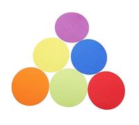 Mipcase 30 pezzi Adesivi Tappeto Educativi Colorati per Marcatori Morbidi per Aula e Giochi Didattici Supporto Apprendimento e Organizzazione