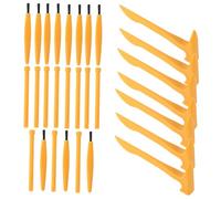 Mipcase 30pezzi Kit Di Scavo Per Dinosauri Da Attrezzo in Plastica Martello Da Scavo Scalpello Spazzola Strumenti Per Scavi Archeologici Kit Scientifici Per Ragazzo Ragazza Ragazza