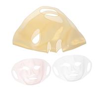 Mipcase 3pezzi in Silicone Coprimaschera Riutilizzabile Maschere per Viso Idratanti da Sicure e Confortevoli